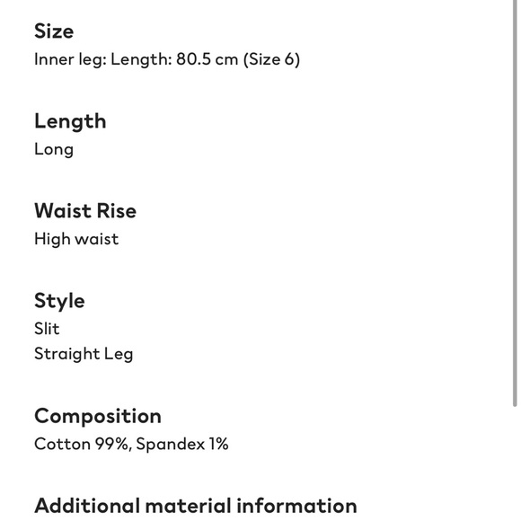 H&M Straight High Jeans - Picture 4 of 10